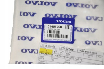 VOLVO XC40 front left door scraper strip Part manufacturer Volvo OE