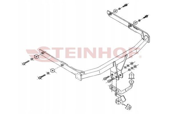 Towing Hook STEINHOF STF 236 Catalog number of the part F 236