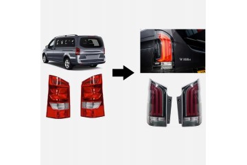 MERCEDES V CLASS VITO REAR LAMP 2014 2024 REAR LAMP APPEARANCE POLIFT LED LAMPS Catalog number of the part AEBODYKITW447RL