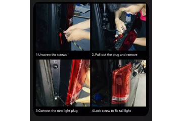Lámpara Trasera Mercedes V Class Vito 2014-2024 LED Polift