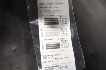 ENGINE MITSUBISHI LANCER IX 1 8 141KM 4B10 TEST FILM Packaging status replacement