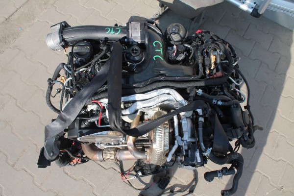 ENGINE COMPLETE AUDI 3 0 TDI CTC 80TYS KM