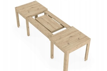 FOLDING TABLE Rail Furniture Maxim 140 to 240 cm on Wenge guides Packaging status original
