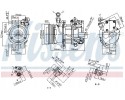 COMPRESSOR AIR CONDITIONING COMPRESSOR 890077 NISSENS Catalog number of substitutes ACAUTO AC 01DN182 ACAUTO AC 01DN209 ACAUTO A