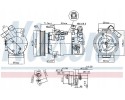 COMPRESSOR AIR CONDITIONING COMPRESSOR 890586 NISSENS Catalog number of substitutes ACAUTO AC 01DN280 ACAUTO AC 01DN280 AM ACAUT