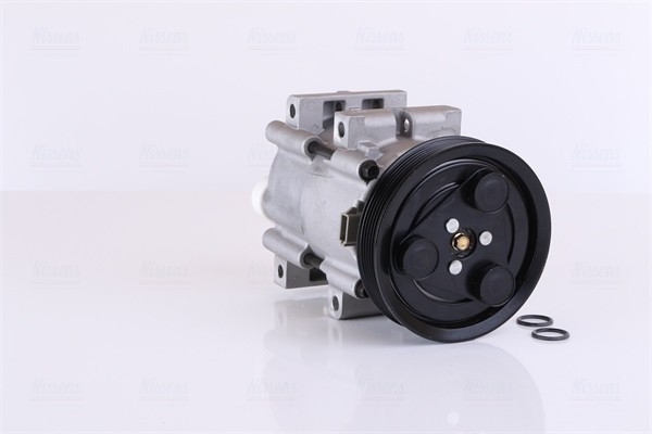 Compressor air conditioning NISSENS 89191 Car type cargo vans passenger cars