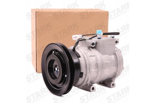 Air conditioning compressor STARK SKKM 0340662 10PA17C for TOYOTA Hiace IV Bus Catalog number of the original 8832035351 TOYOTA 