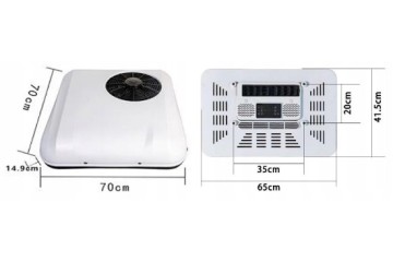 PARKING AIR CONDITIONING COMPRESSOR ROOF 12V AISBERG Car type 4x4 SUV buses trucks cargo vans RVs passenger cars