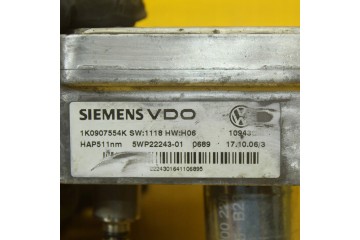 MODULE CONTROLLER HALDEX 1K0907554K VW PASSAT B6 4MATIC AUDI SEAT SKODA Catalog number of the part 1K0907554K 3500