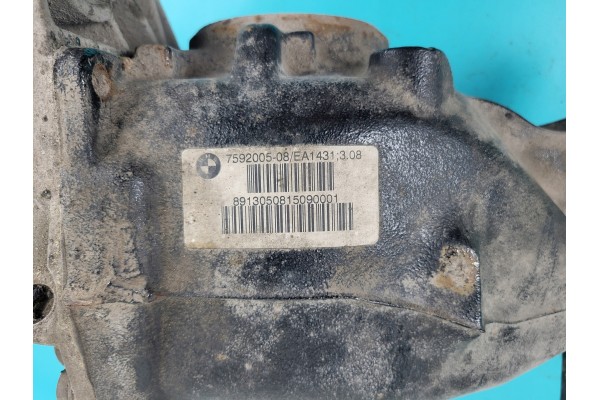 BMW X3 F25 13r 2 0 D DIFFERENT BRIDGE REAR 3 08 Catalog number of the part PA0135 7592005