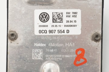 HALDEX VW GOLF VII 0CQ907554D BRIDGE MODULE Catalog number of the part 0CQ907554D