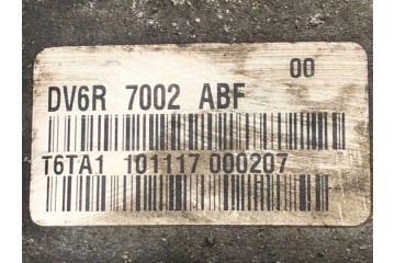 GEARBOX FORD FOCUS III DV6R7002ABF 1 6 105KM Car type passenger cars
