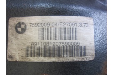 BMW X3 F25 N52 B47 REAR BRIDGE DYFER REAR 7592009 3 73 33107592009 7592010 Installation side rear
