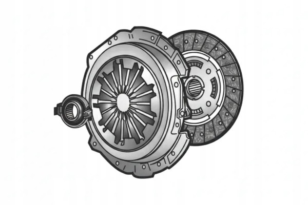 CLUTCH SET DISC PRESSURE 832438 VALEO BMW 1