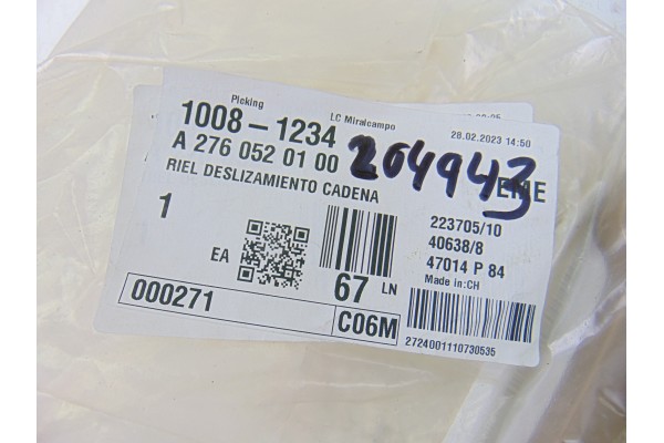 A2760520100 KIT DISTRIBUCION MERCEDES-BENZ CLASE C (BM 204) COUPE