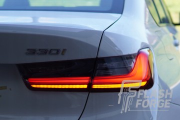 BMW 3 series G20 conversion of US EU lamps Full LED adaptation