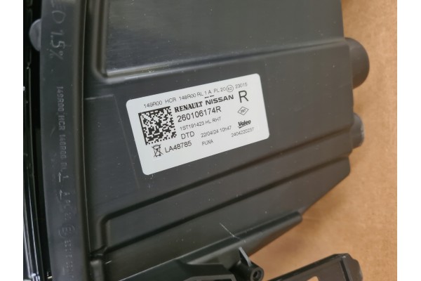 Juego de Faros LED Delanteros Izquierdo y Derecho Renault Master IV Fa