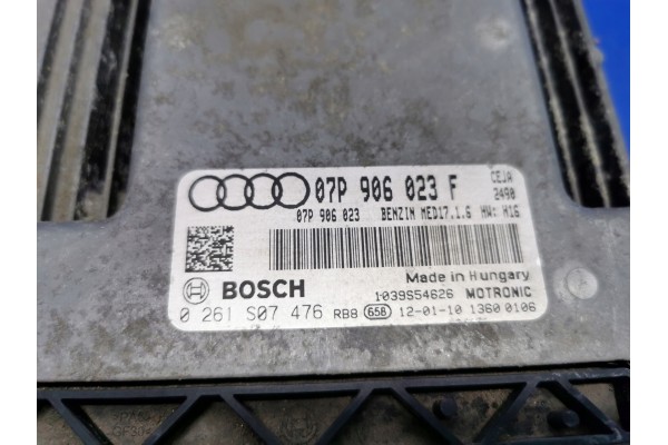 AUDI A8 D4 W12 6 3 FSI ENGINE COMPUTER 07P906023F Quality of parts according to GVO Q original with factory logo OEM OES