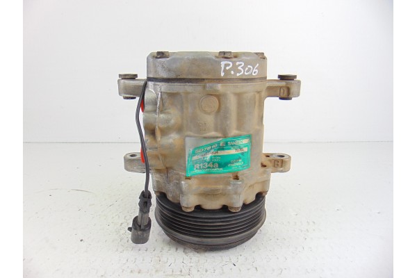 7176 COMPRESOR AIRE ACONDICIONADO PEUGEOT 306 3/5 PT. (S1)(01.1993) Style 1995 7176 197604 PEUGEOT - 4