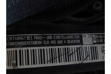 ENGINE 1 6 TDI CLH CLHA SEAT LEON III A3 8V GOLF VII COMPLETE Catalog number of the original SILNIK 1 6 TDI CLH CLHA SEAT LEON I