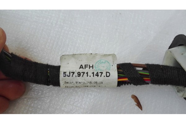 OE VAG 5J7971147D TRUNK HARNESS SKODA ROOMSTER 11 15 Catalog number of the part 5J7971147D