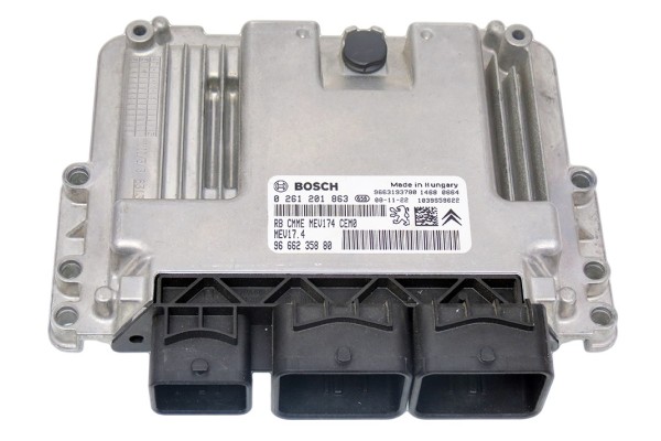 ECU PEUGEOT CITROEN 207 C4 9666235880 0261201863