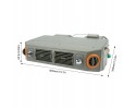 12V AIR CONDITIONING EVAPORATOR 3400 KCAL PER HOUR FOR MOTORHOMES Part manufacturer no brand