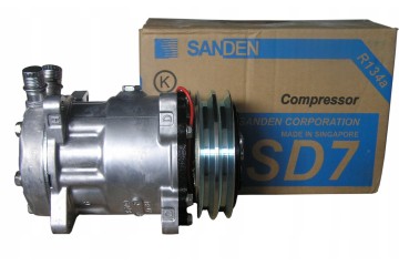 Compressor compressor original Sanden SD7H15 8220 Case New Holland ORIGINAL