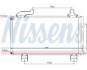 CONDENSER AIR CONDITIONING COOLER 940114 NISSENS Product weight with unit packaging 11 kg