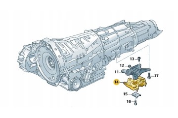 Transmission cushion 4M0399153AE Product new original Part manufacturer Audi OE