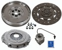 Clutch set Sachs wheel two mass hydraulic bearing 240mm OPEL 1 9 CDTi