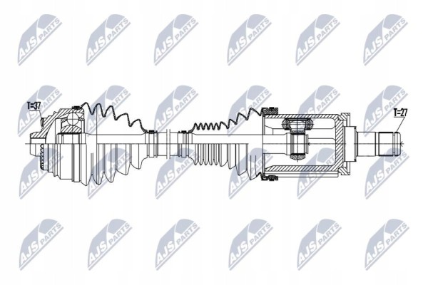 NTY NPW BM 179 Driveshaft Part manufacturer NTY