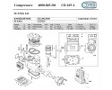 Compressor compressor SCANIA COVEIN 4000 045 201 Catalog number of the part 4000 045 201