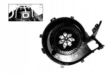 Blower indoor fan VALEO 698807 Catalog number of the original CADILLAC 12799558 CADILLAC 13250117 SAAB 12799558 SAAB 13250117