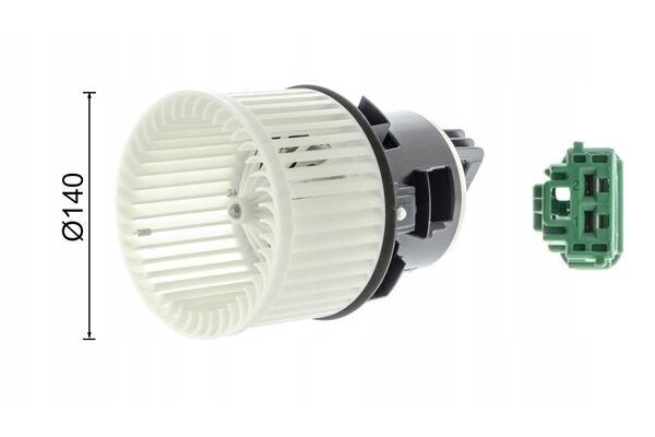 Indoor fan MAHLE AB 281 000P Product weight with unit packaging 4 kg