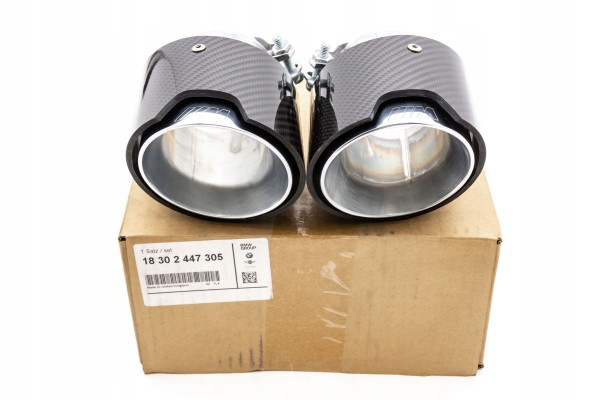 Exhaust Tips BMW 5 6 G30 G31 G32 Carbon Original Aso Quality of parts according to GVO O original with manufacturer s logo OE