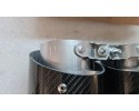 Cubierta de punta de escape BMW 5 G30 G31 G32 Carbono