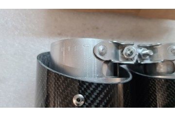 Cubierta de punta de escape BMW 5 G30 G31 G32 Carbono