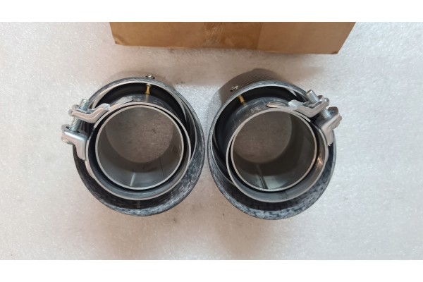 Cubierta de punta de escape BMW 5 G30 G31 G32 Carbono