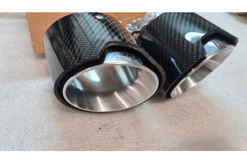 Cubierta de punta de escape BMW 5 G30 G31 G32 Carbono