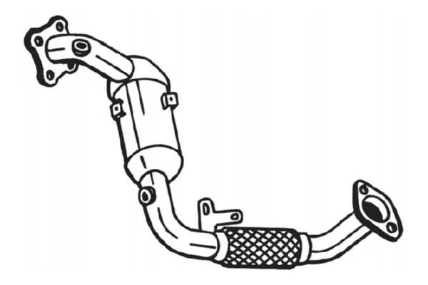 CATALYST 090 206 BOSAL FORD C MAX C MAX II VAN Packaging status original