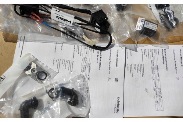 webasto Nissan Qashqai J11 mounting kit from 2014 TT EVO 1322997B Catalog number of the part 1322997B