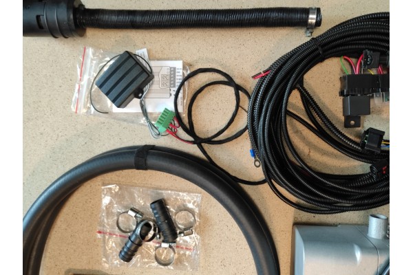 Calefactor Webasto Diesel PILOT hasta 150m 12V 5.0 KW KIT para Audi A3