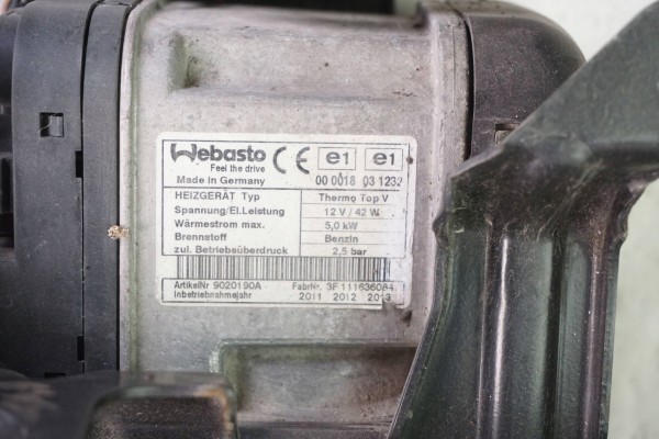 PARKING HEATER WEBASTO VW SKODA 1K0815005LC 9020190A Catalog number of the original 9020190A
