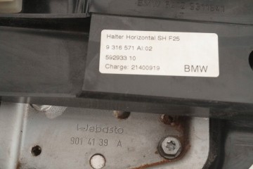 PARKING HEATER WEBASTO BMW X3 F25 9305617 9026939C Version European