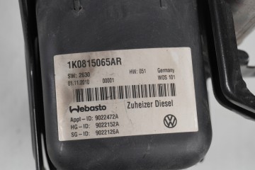 Calefactor estacionario WEBASTO para VW CADDY 1K0815065AR 9022152A