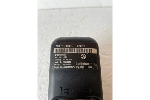 Webasto VW 7T0819008G Part manufacturer Webasto