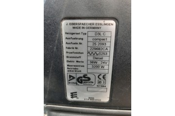 WEBASTO PARKING HEATER EBERSPACHER COMPACT D3L C Part manufacturer Eberspaecher