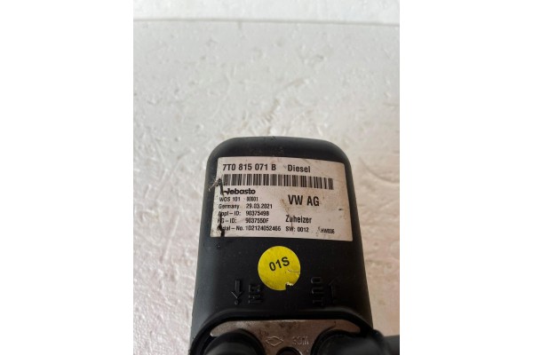 Webasto VW 7T0815071B Car type passenger cars