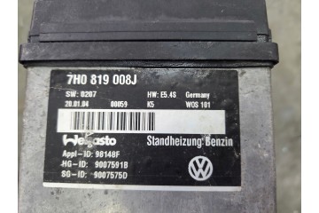 VW T5 parking heater WEBASTO 7H0819008J Catalog number of the part VW T5 ogrzewanie postojowe WEBASTO 7H0819008J 58